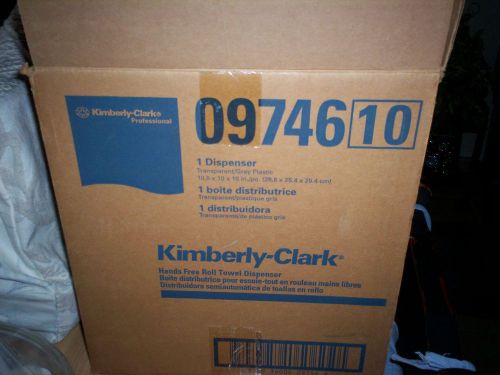 Kimberly clark roll towel dispenser hands free 0974610 for sale