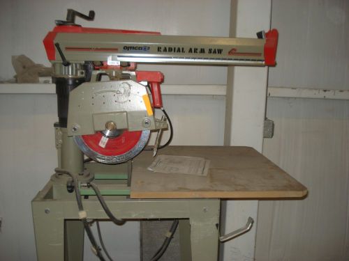 Omga RN 450 Radial Arm Saw, 230 V, 4 HP, 1994 year