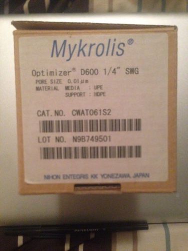 Mykrolis Optimizer D600 1/4&#034; 0.01um Filter Cartridge