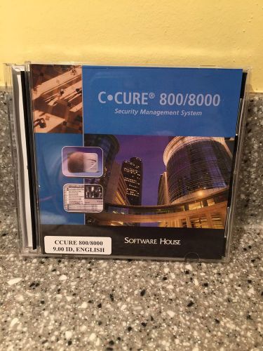 SOFTWARE HOUSE C-CURE 8000 SOFTWARE