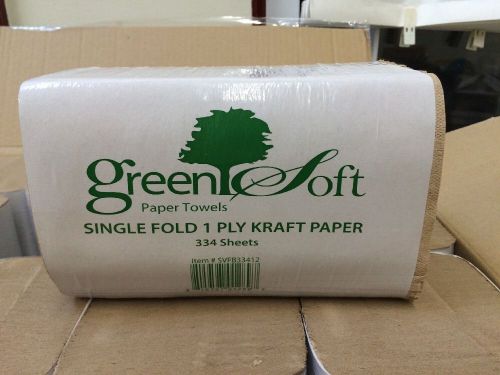 Single Fold 1 Ply Kraft Paper