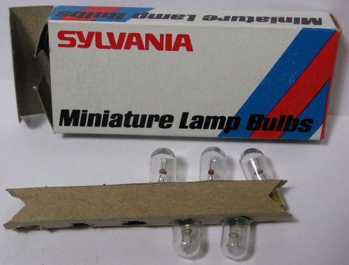 Box of 5 Sylvania No. 47 Miniature Lamp Bulbs NOS
