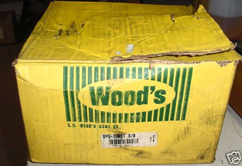 TB Woods Variable Adjustable Sheave VPS-10-W 3/8 NEW