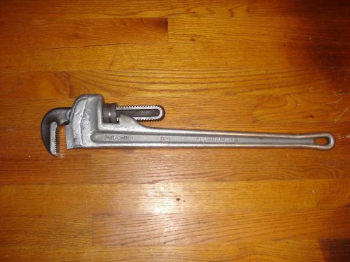 Ridgid Aluminum Pipe Wrench 24&#034; 824 600mm