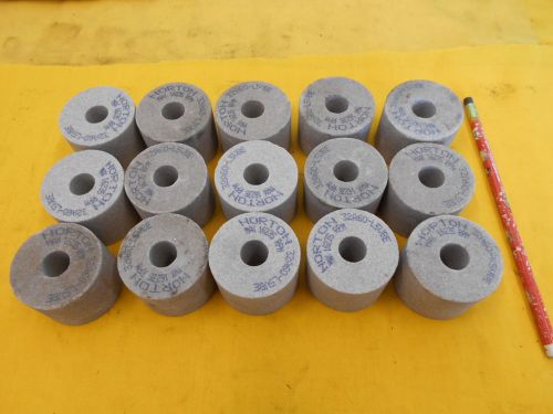 15 GRINDING WHEELS for TOOL &amp; CUTTER GRINDER id od 2&#034; dia x 5/8&#034; hole NORTON USA