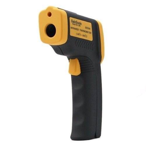 SainSonic® Temperature Gun Infrared Thermometer w/ Laser Sight