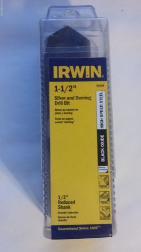 Irwin  1-1/2&#034;  Silver and Deming Drill Bit