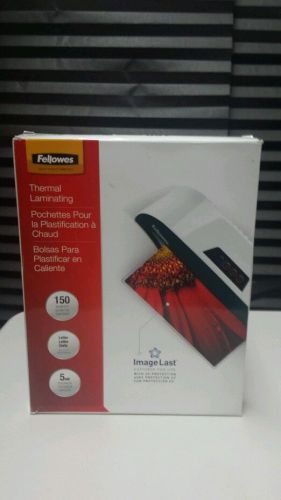 Fellowes Glossy Pouches - Letter, 5mil, 150 Pack