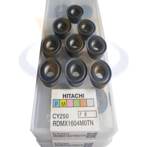New 10pcs Hitachi RDMX1604 MOTN CY250 Round Carbide inserts CNC Milling cutters