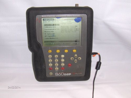 Trilithic 860 DSP Cable Tester -  FOR PARTS OR REPAIR -