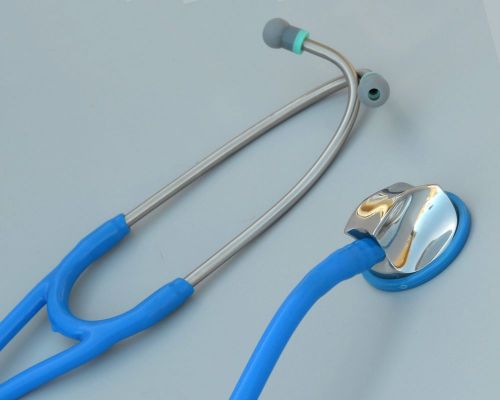 Single head cardiology stethoscope kila specialist grade master quality sky blue for sale