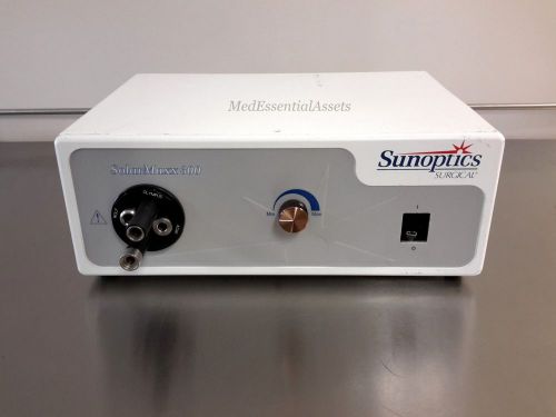 SunOptics SolarMaxx 300 Fiber Optic Light Source Endo Surgical OR