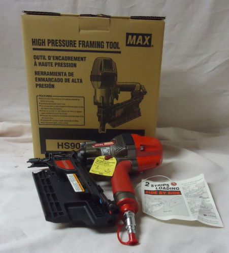 Max hs90 high pressure framing tool*new w/box for sale