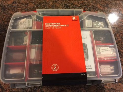 130 + pieces Radio Shack New Electronics Component Pack 2 NEW