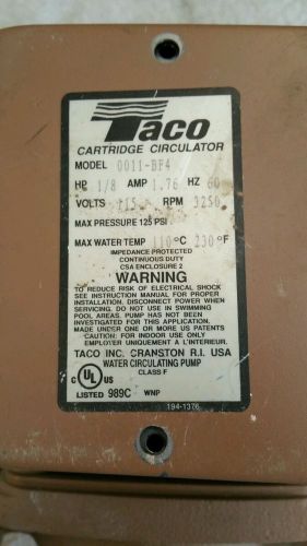 Taco circulator for sale