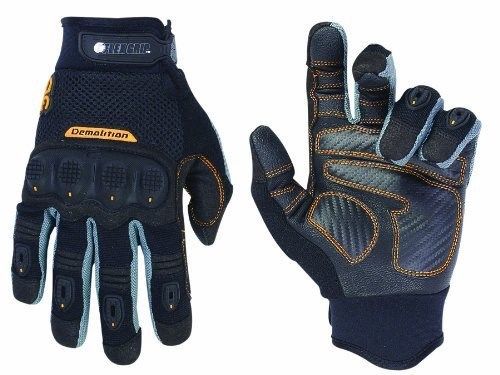Custom leathercraft 175x demolition flex grip work gloves, extra large for sale