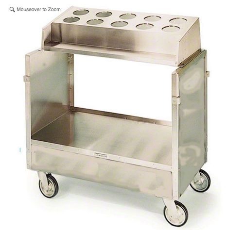 Lakeside (403) - 36&#034; stainless steel flatware and tray cart for sale