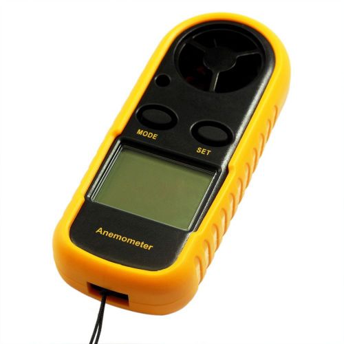 Gm816 lcd digital wind speed temperature measure gauge anemometer led back light for sale