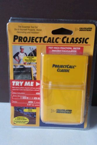 New ProjectCalc Classic Calculated Industries Model 8503 Calculator DIY Projects