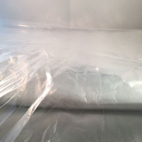 Clear poly 15x18&#034; 2 mm food grade over 2lbs in weight