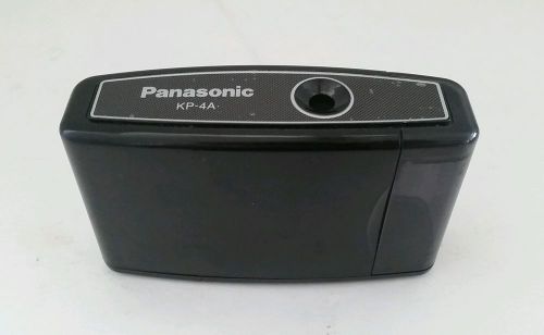 Panasonic KP-4A Battery Operated Portable Pencil Sharpener - Tested