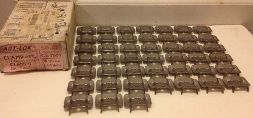 45 fast-lok clamp-it 3/4&#034; ss clamps buckles - cs7501 - 19.05mm for sale