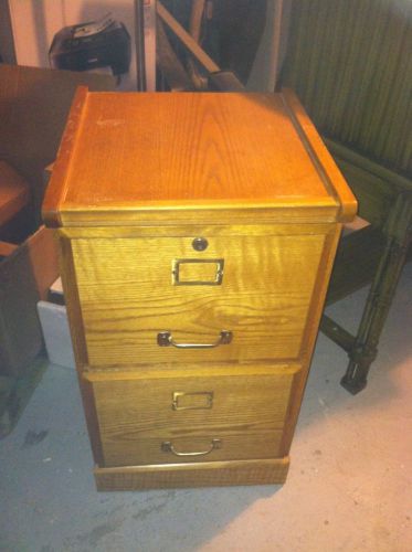 file cabinet wood 2 drawer