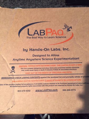 Hands On Labs. Inc Labpaq- Microbiology LP-2222-MB-01