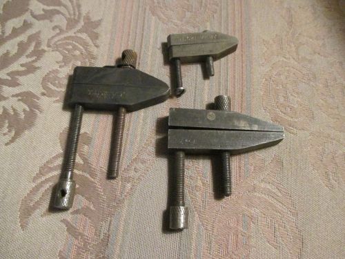 STARRETT  161A &amp; BROWN &amp; SHARPE 754A 5/8  PARALLEL CLAMPS