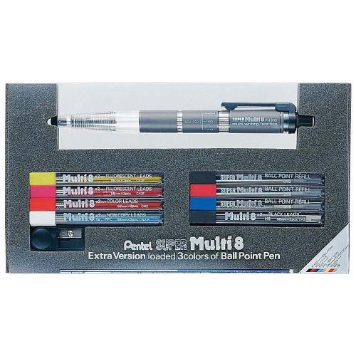 Pentel PH803ST Super Multi-8 Pencil Set Japan Import f/J