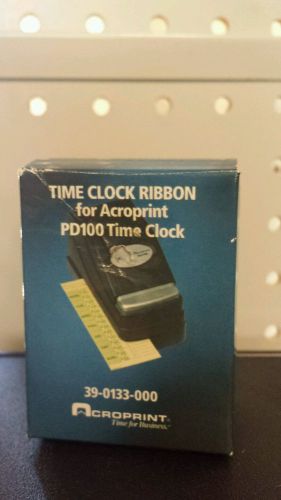A Time Clock Ribbon For  Acroprint  PD100 Time Clock  PD122 Replacement Ribbon