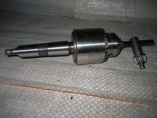 3T  0-3/8  chuck with morse no 2 arbor both new.with k