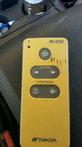 Topcon rc-200 remote