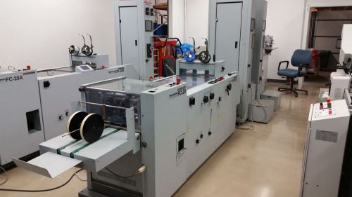 2004 horizon collator, vac 100 collating system, 2 tower for sale