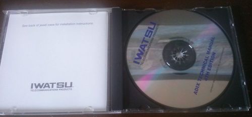 IWATSU ADIX TECHNICAL MANUAL ON CD