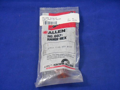 NEW Holo-Krome Allen 7/64&#034; No. 607 Handi-Hex 57412 #607 - Expedited Shipping