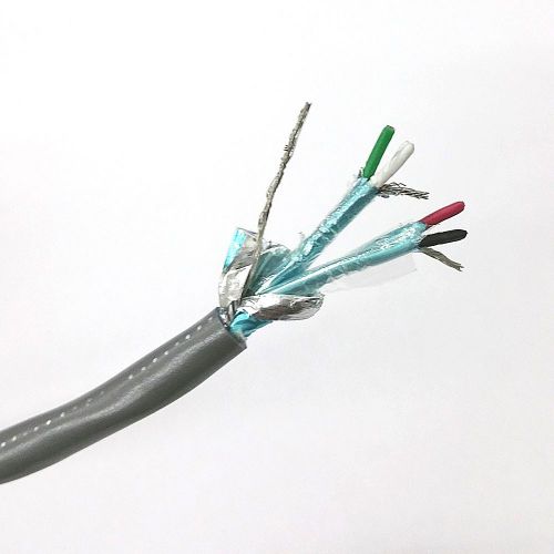 25&#039; belden 8728 2 pair 22awg individually shielded paired cable 25 foot length for sale