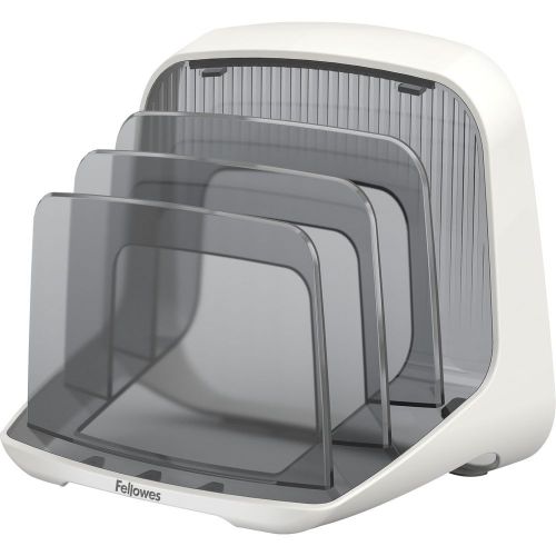 Fellowes I-Spire Series File Station - 3 Divider(S) - 6.8&#034; Height X 7.8&#034; Width X