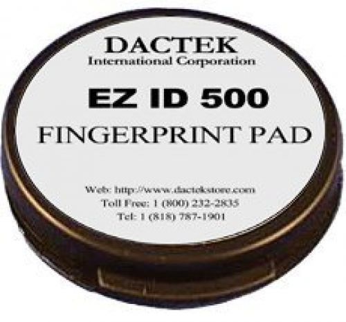 3 Pack Inkless Fingerprint / Thumbprint Pads Notary, Light Black, Office