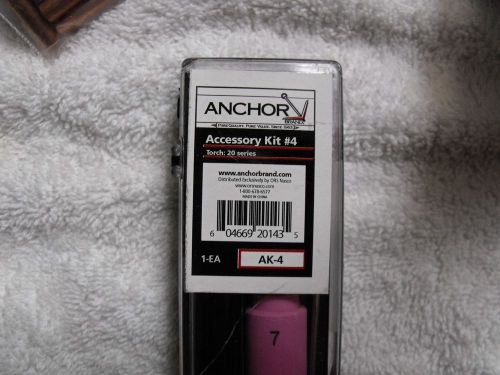 ANCHOR TIG  Accessory kit (AK-4) for 20 Series torch (13N)