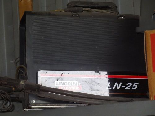 Lincoln ln 25 wire feeder suitcase for 300d welder for sale