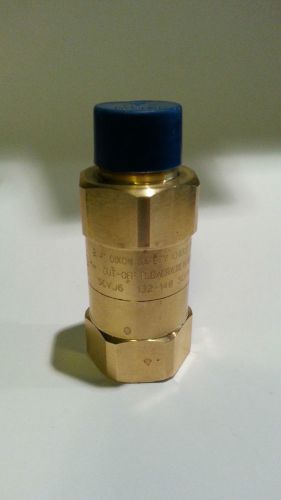 Dixon scvj6 safety check valve - 3/4&#034; npt and hose size - 132-148 cfm cutoff for sale