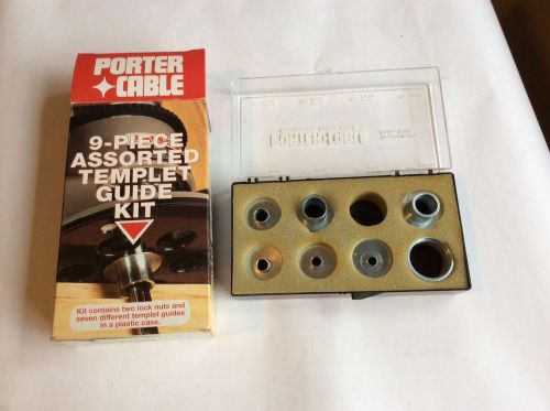 Porter cable template guide kit 42000. (missing a piece ) for sale
