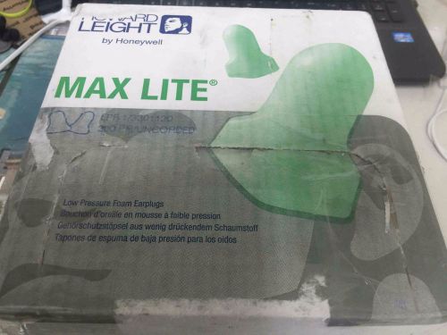 Howard Leight by Honeywell Max Lite Low Pressure Disposable Foam Earplugs 200 pc