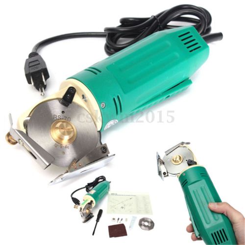 220v 70mm rotary blade electric fabric cutter round cloth cutting machine tool for sale