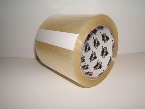 4 inch clear box packing shipping tape  x 72 yards 2.0 mil thick. for sale