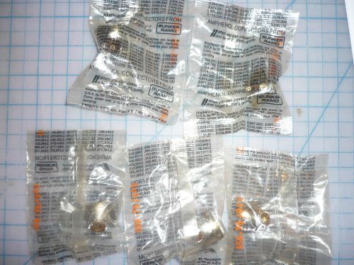 Amphenol connector Bunker Ramo 554.76/989 Lot of 5 In sealed package NOS