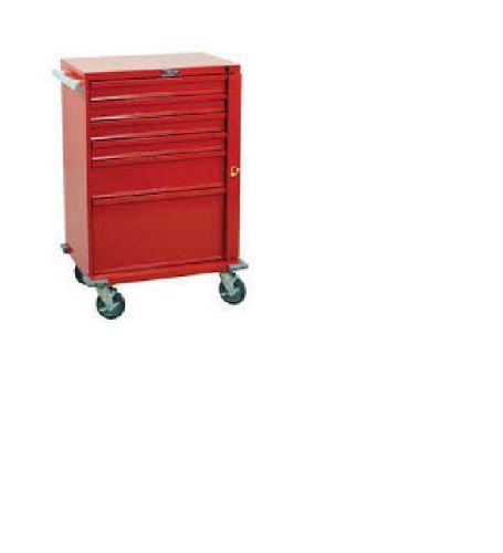 Harloff 6 drawer v series v30-6b red cart with breakaway lock new for sale