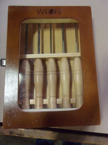 Wilton Chisels Lathe turning tool Qt. 5 in the box