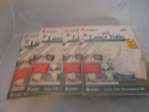 Avery Laser Folio. New Factory sealed.10 folders in package,quantity 4 pks total